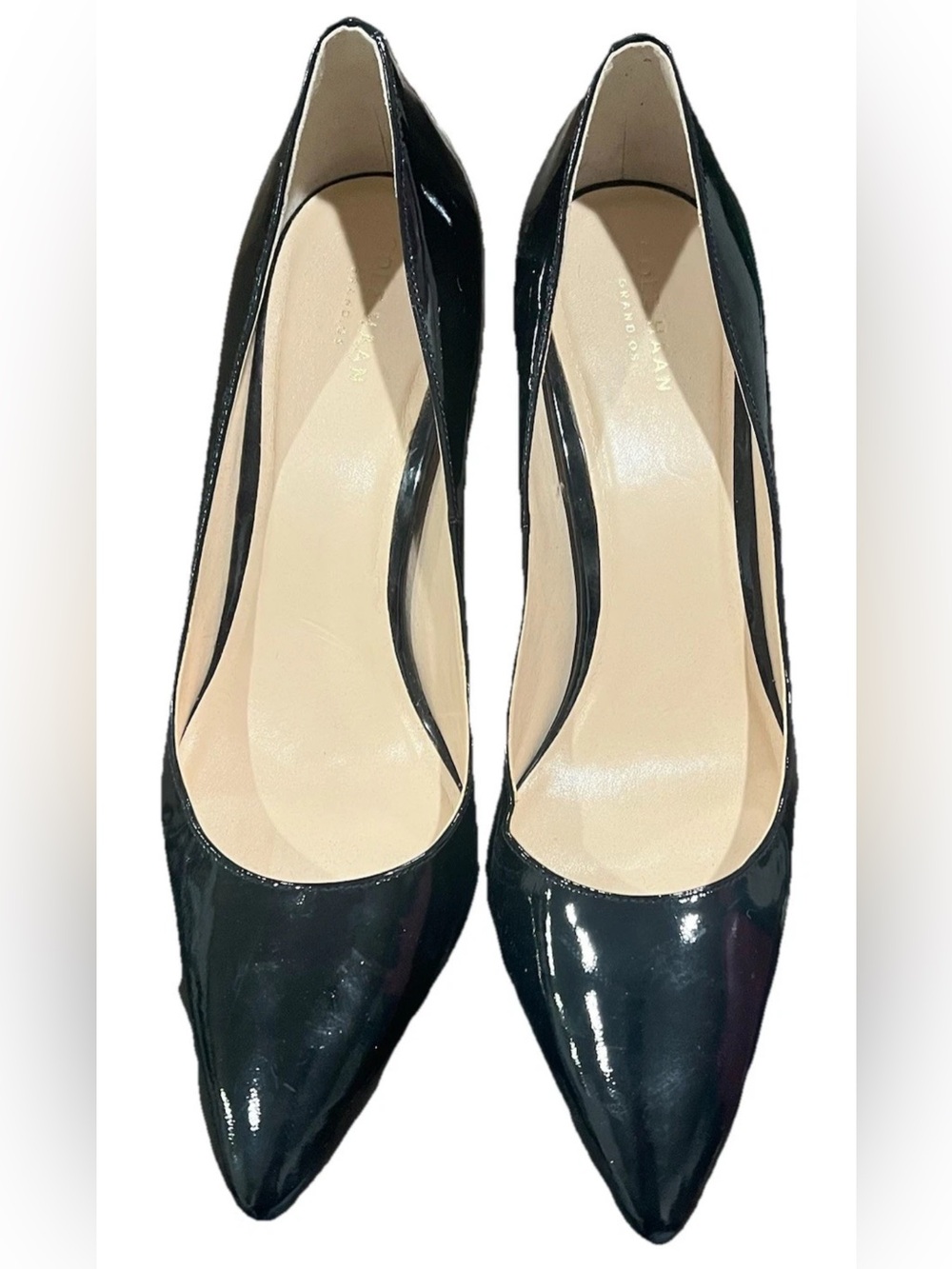 Cole Haan Black Patent Pointed Toe Women's Pumps